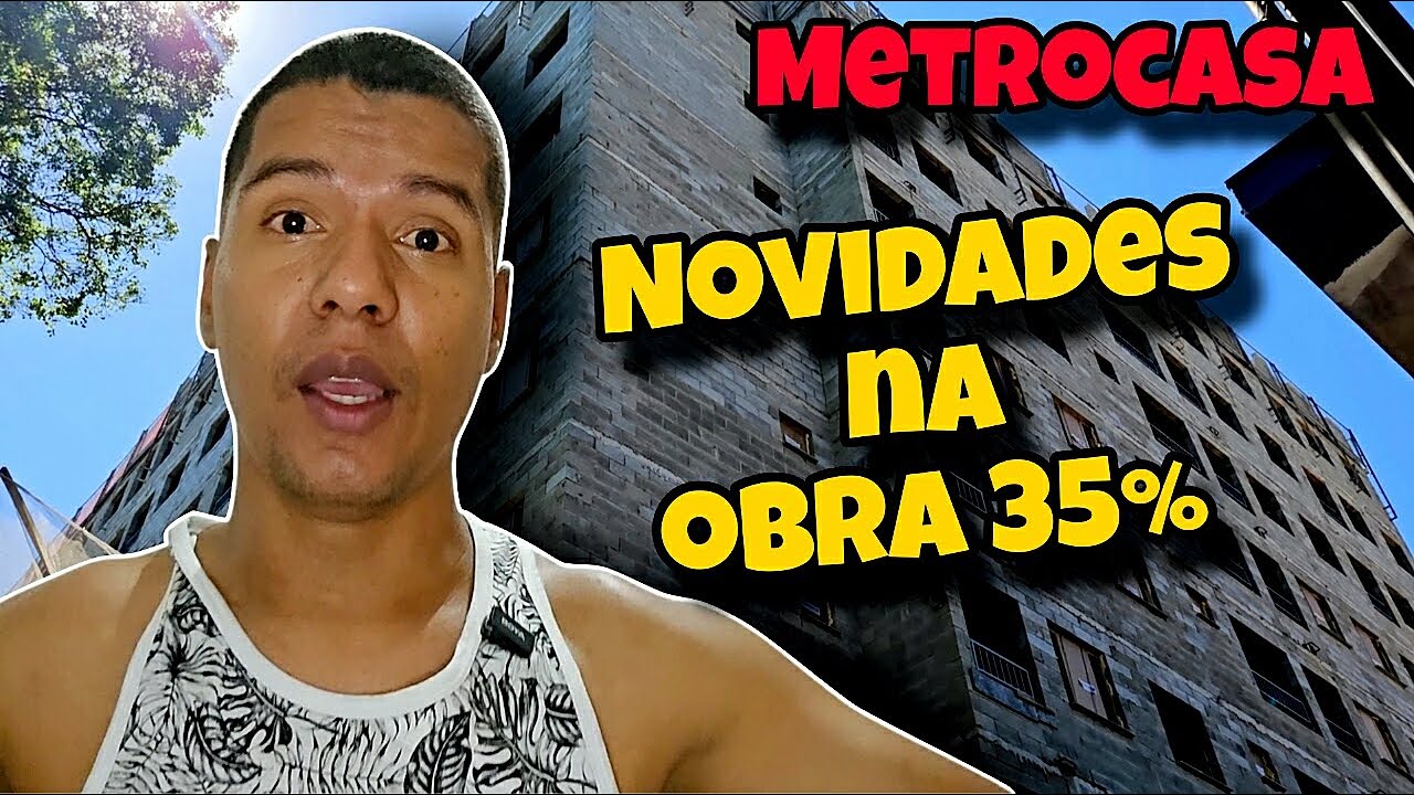 Evolu&ccedil;&atilde;o de Obras / Novidades no empreendimento Metrocasa.