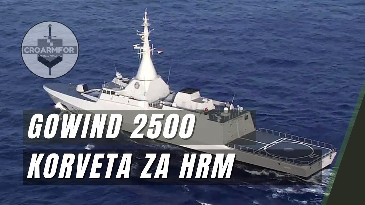 CROARMFOR 42 Gowind 2500 korveta za Hrvatsku ratnu mornaricu | Hrvatska Vojska | Croatian Army