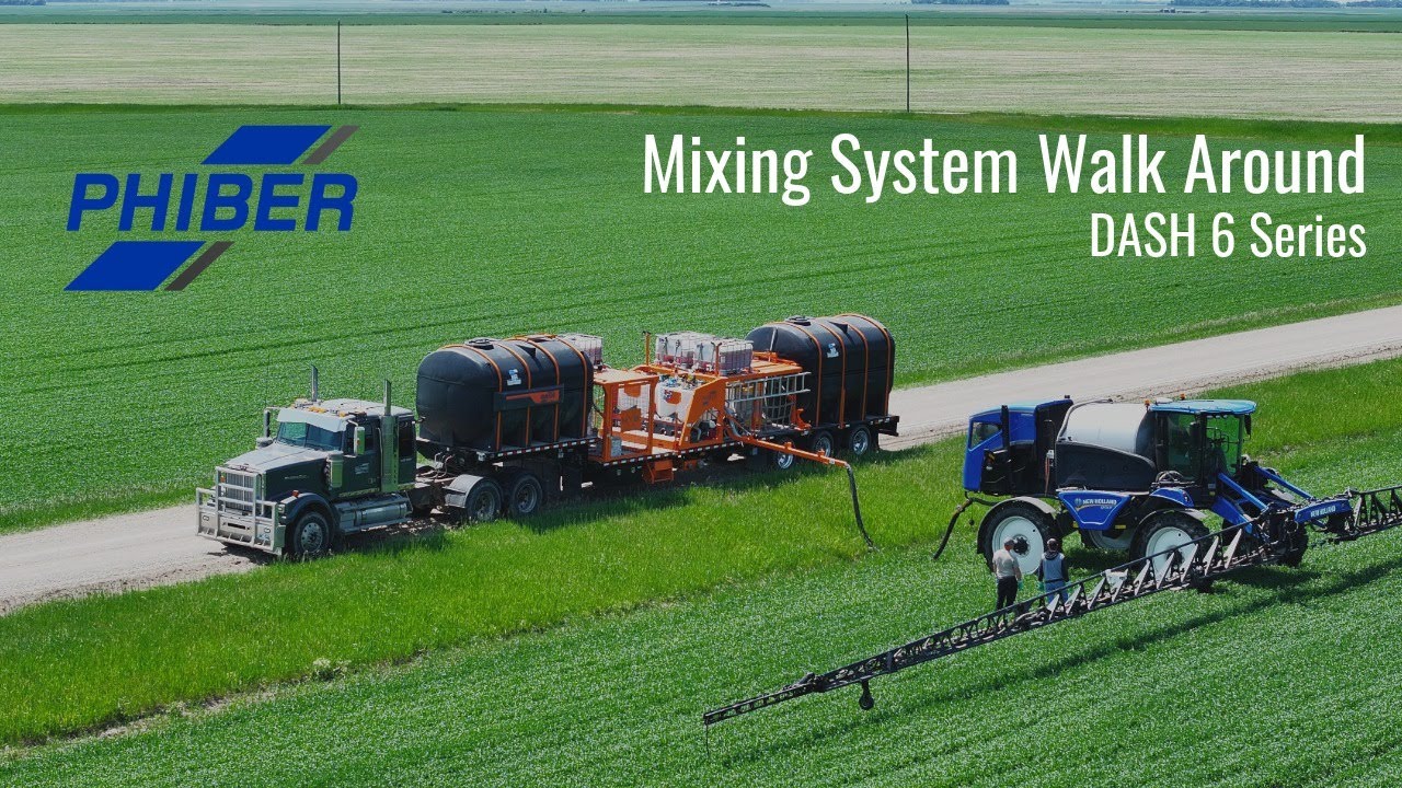 DASH 6 Series Mixing System Walk Around