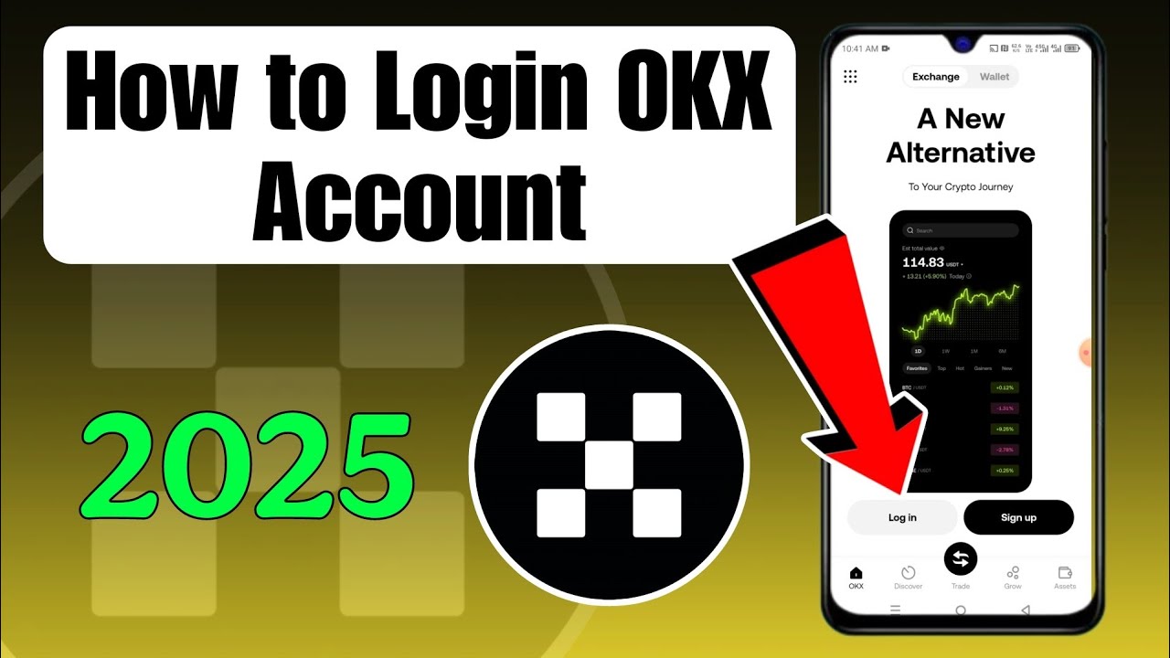 How to Login to OKX Account Step-by-Step Guide 🔑 | Secure OKX Login Tutorial 💻📱