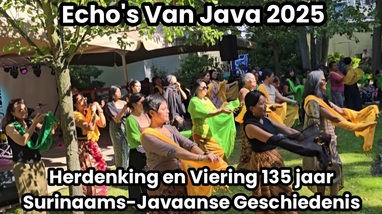 Echo's Van Java, Herdenking en Viering 135 jaar  Surinaams-Javaanse Geschiedenis, St Gema Rasa Java