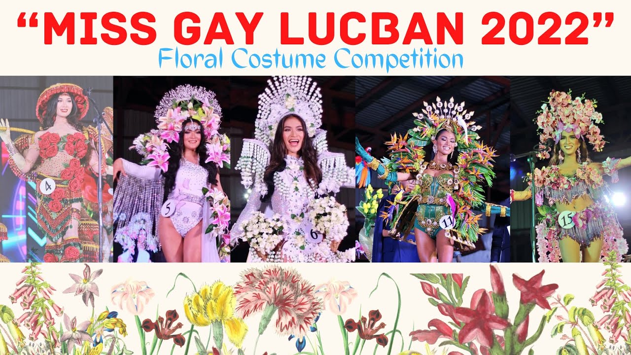 Miss Gay Lucban 2022 in Floral Costumes (Introductions)
