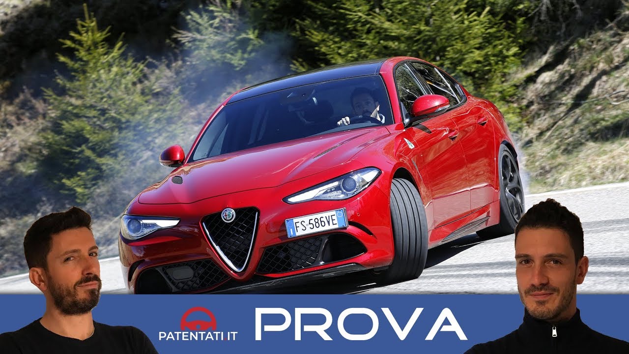 Alfa Romeo Giulia Quadrifoglio - Test drive su strada e in pista