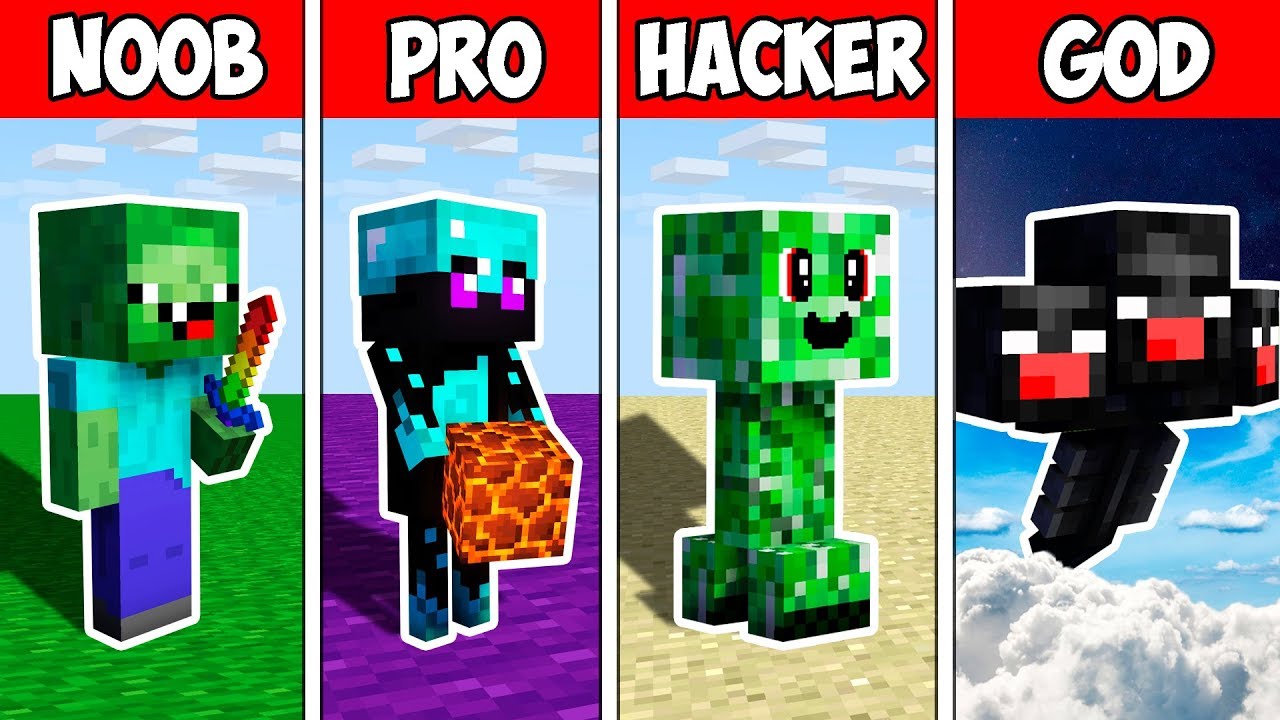 Minecraft NOOB vs PRO vs HACKER vs GOD : BABY MONSTER in Minecraft Animation