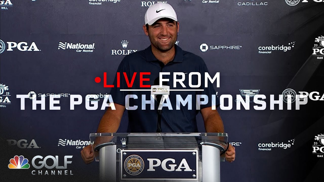 Scheffler in good spot at Oak Hill (FULL PRESSER) | Live from the PGA Championship | Golf Channel