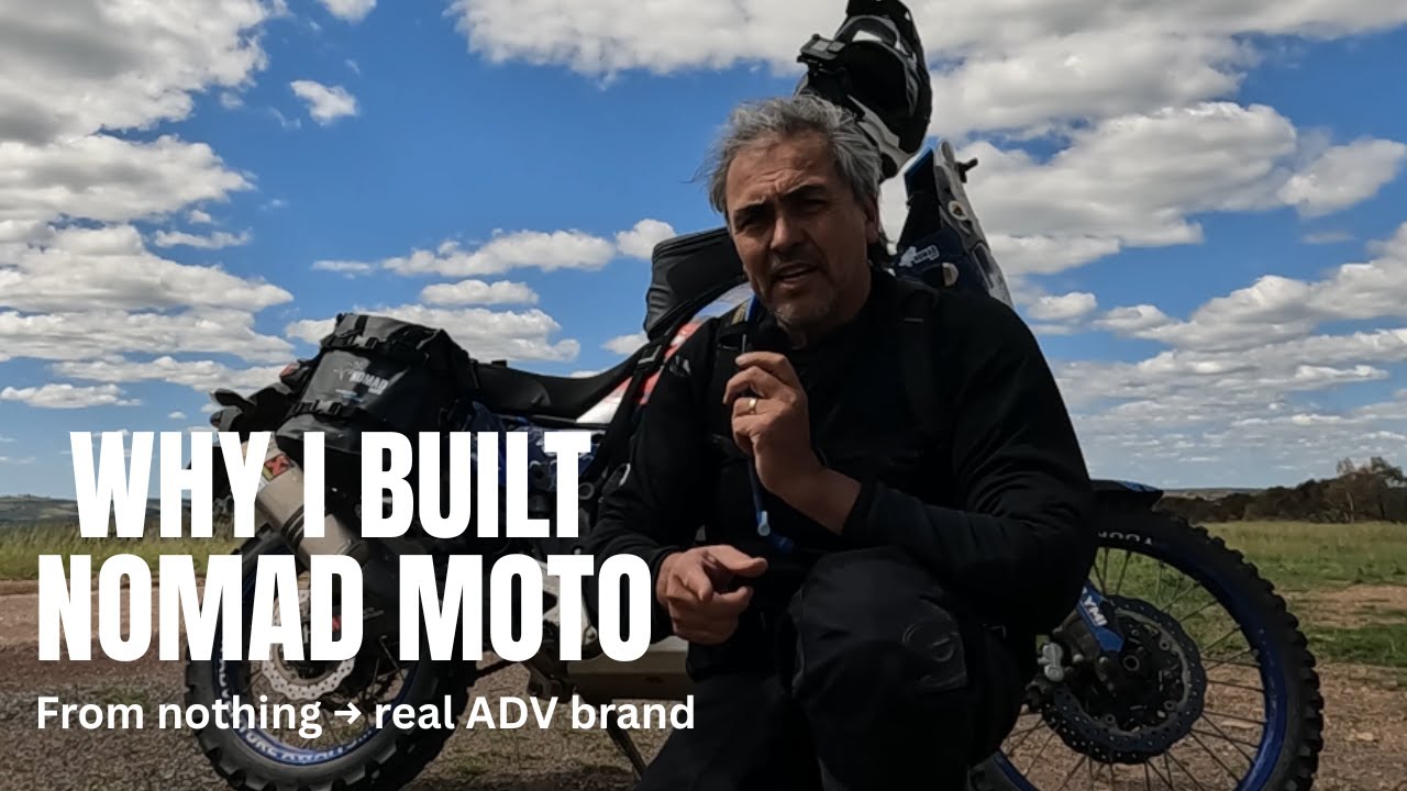 Why I Built Nomad Moto (Adventure Motorcycle Luggage for Real Off-Road Riding)