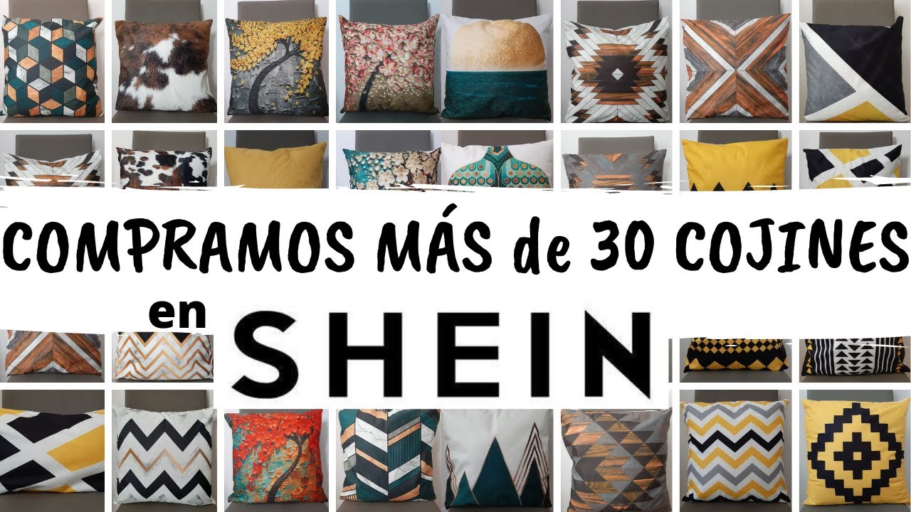 COMPRAMOS 30 COJINES EN SHEIN / HAUL DECORACIÓN / ORJO'S HOME
