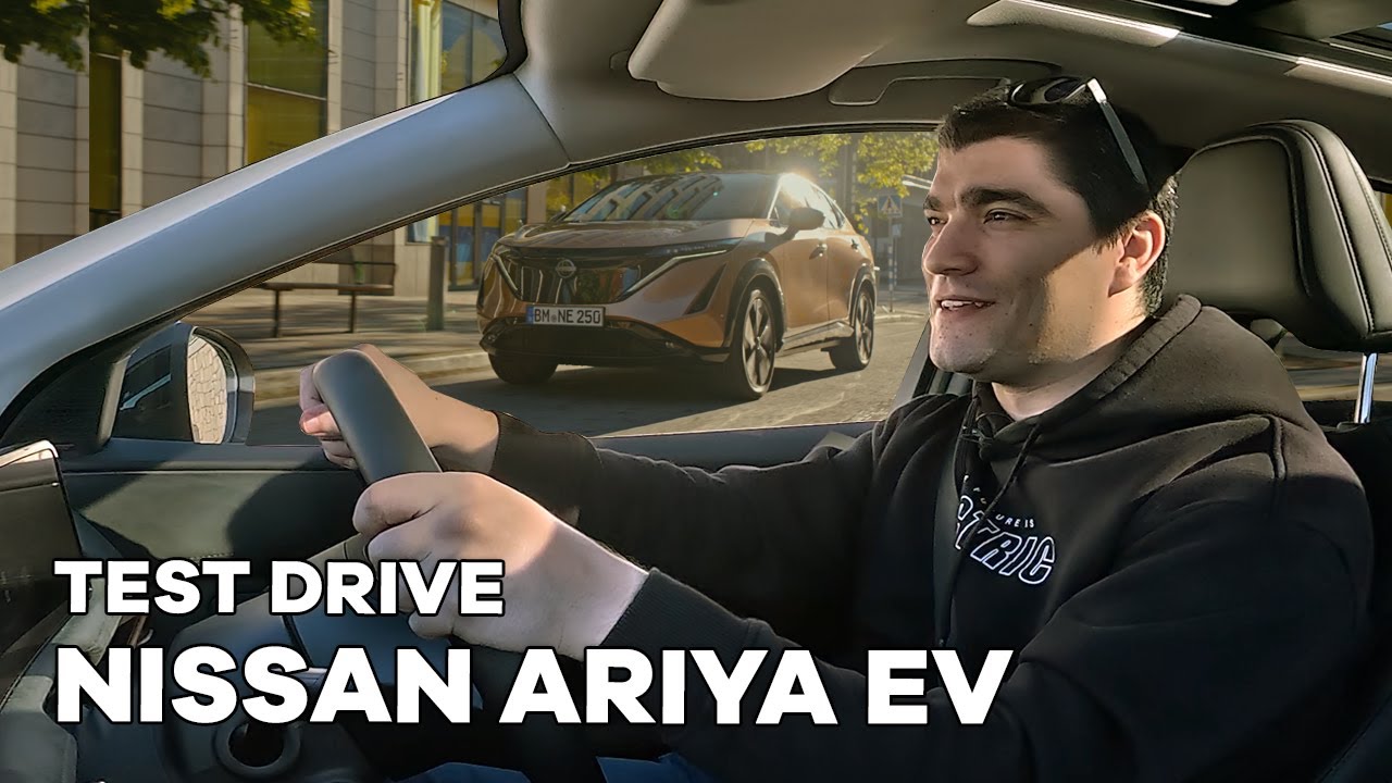 Driving the new Nissan Ariya