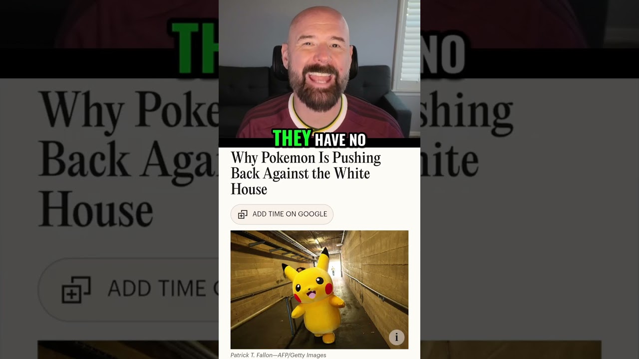 The White House Just Got Called Out by Pok&eacute;mon