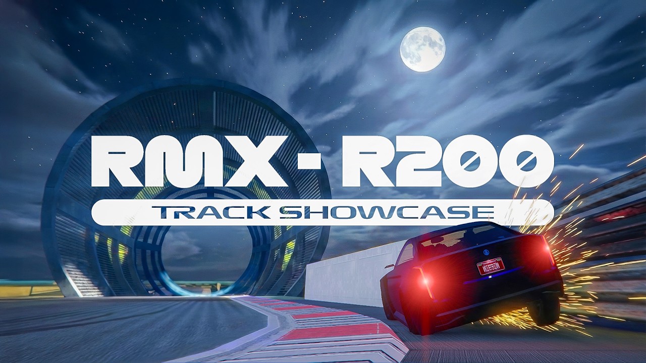 #RMX - R200 │ Демонстрация трасс (PS5) #CSTM