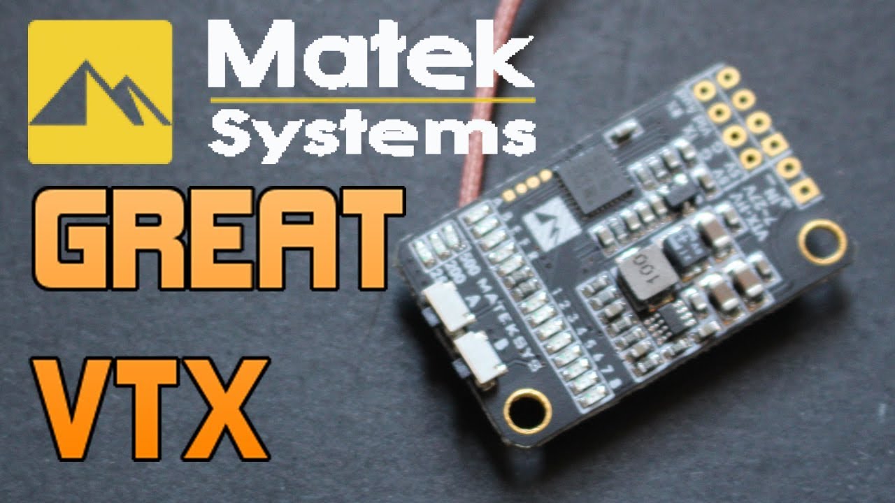 SIMPLE, SMART, EASY, CHEAP!! Matek VTX 5.8 Tech Tuesdays UAVFUTURES