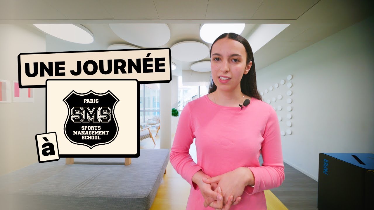 Une JOURNÉE en école de Sport Management- SMS Sport Management School