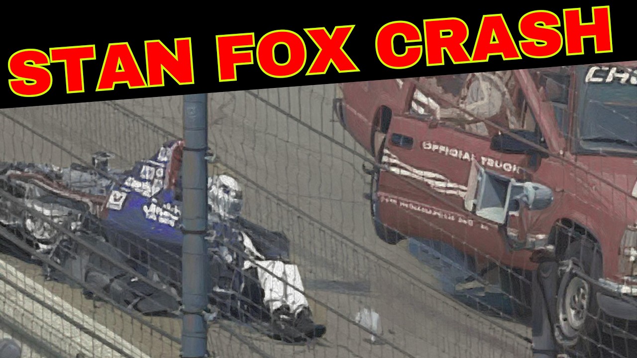 Stan Fox Huge Crash + Interview One Year Later (1995 Indianapolis 500)