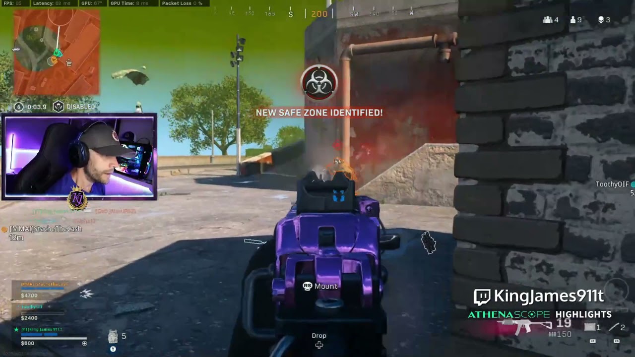 King James 911t Plays Weekly Showcase Clips Warzone Rebirth Gameplay Season 5 ep2