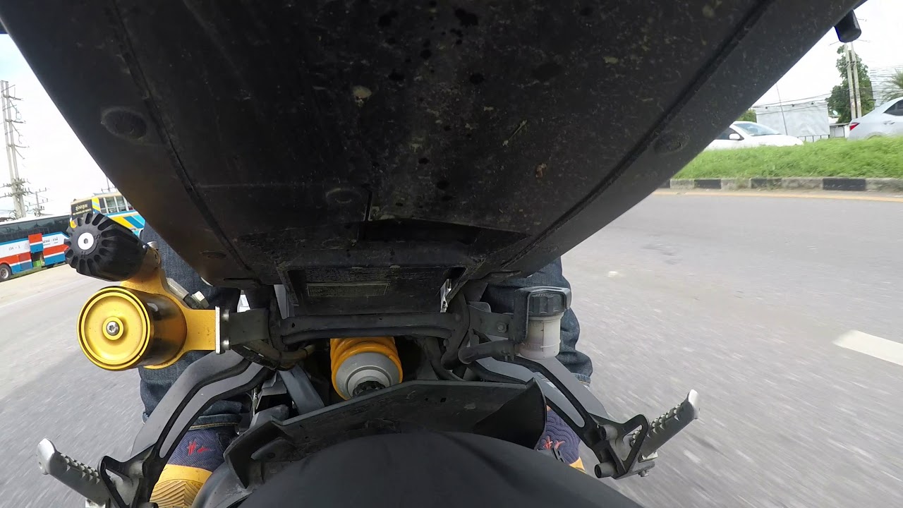 Ohlins ya535 FJ-09 MT-09 Tracer test