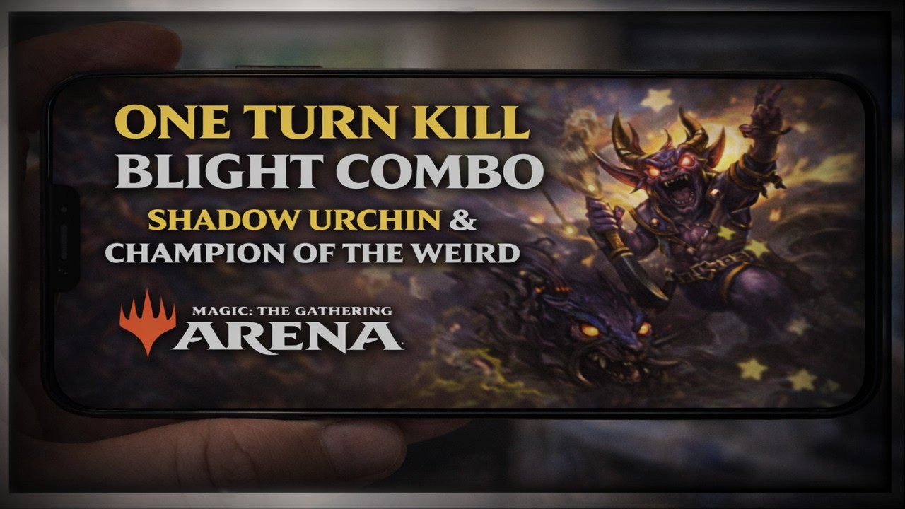 Jank OTK “Exile Storm” Combo (Shadow Urchin + Champion of the Weird) | MTG Arena Deck Guide