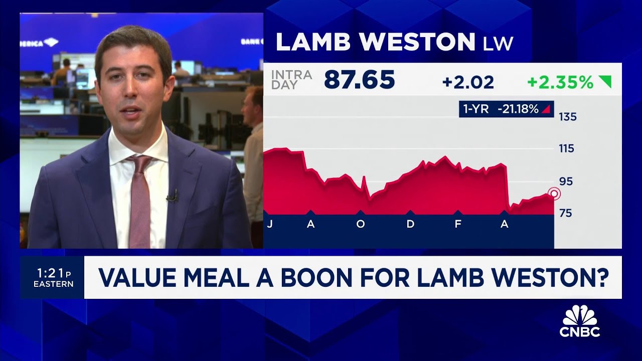 Value meal push could still benefit french fry supplier Lamb Weston