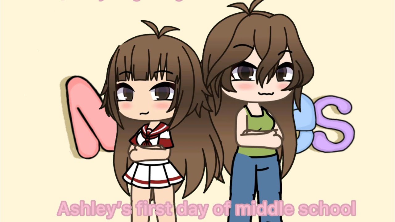 Asheleys first day of school (I was 2 years late) (2023 re-edit video)