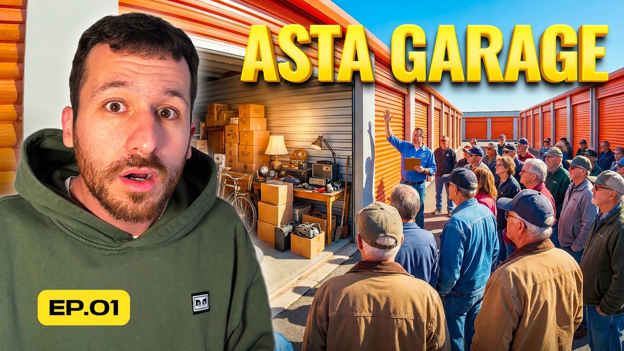 AFFARE FATTO! PARTECIPO AD UN ASTA DI GARAGE AL BUIO - EP.1