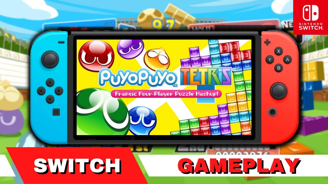 Puyo Puyo Tetris | My Highlight Matches ( 4 Player Swap) | Nintendo Switch