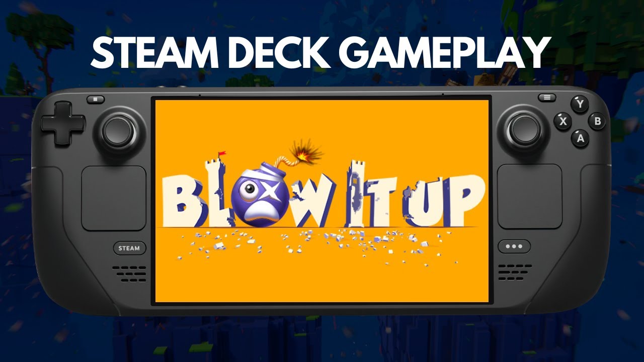 BLOW IT UP | Steam Deck Gameplay | For fans of Angry Birds