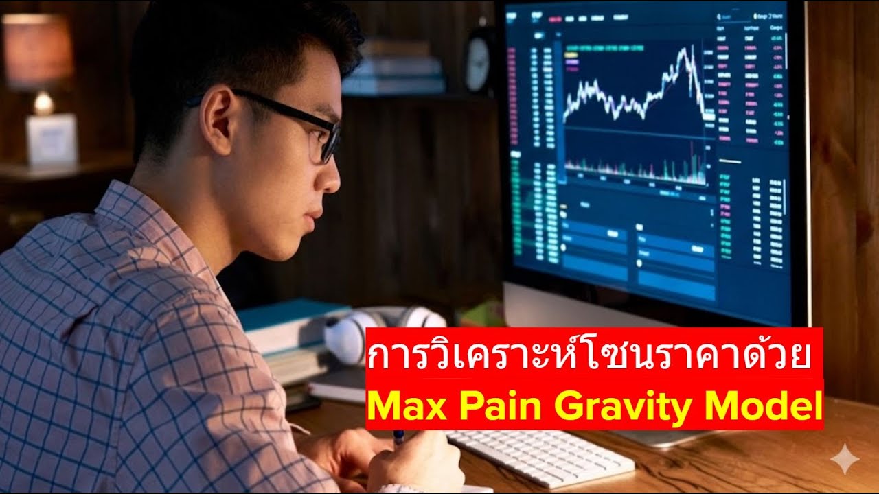 การวิเคราะห์โซนราคาด้วย Max Pain Gravity Model
