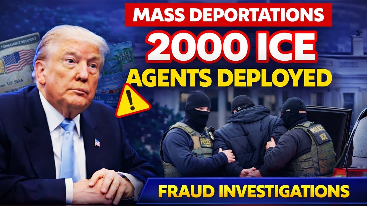 Fraud Investigations Are Now Triggering Deportations (2,000 Agents Just Deployed)