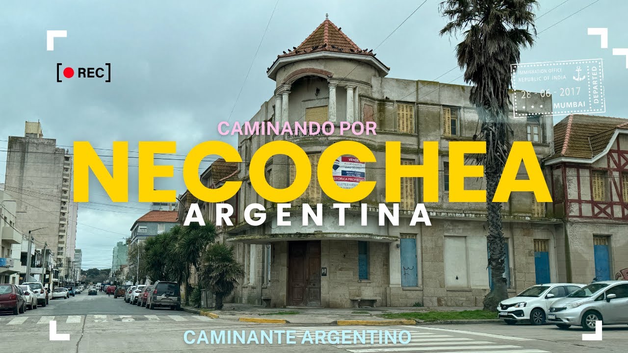 Caminando por Necochea Buenos Aires Argentina WALKING TOUR
