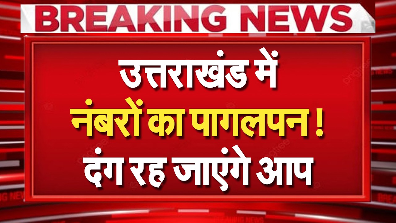 Uttarakhand: कार सस्ती, नंबर महंगा! 0001 ने मचाया तहलका, VIP नंबर का ऐसा क्रेज…