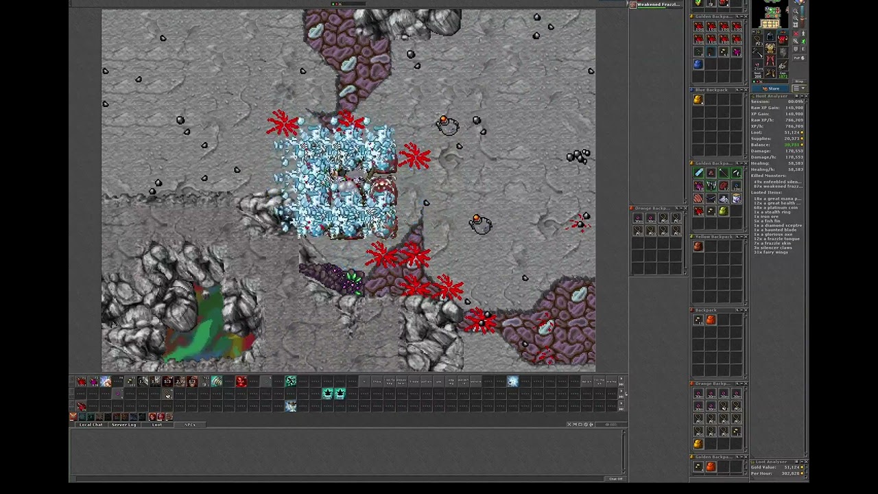 Kurasiok ImgBot Tibia bot global 2023 Mini Rosh