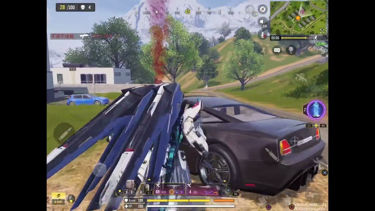 [Call of duty mobile] Ethan Freedom Gundam BR gameplay