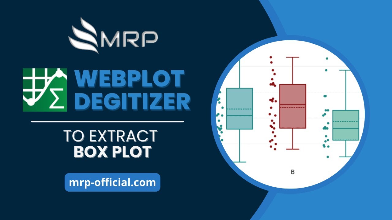 How to use WebPlotDigitizer to extract graphs e.g. Box plot