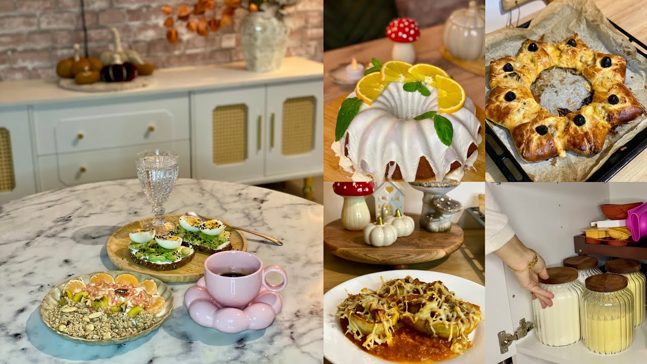 تفاصيل أيام الشتاء الدافئة و الممطرة🍂قوارب البطاطا بالدجاج|بيتزا بطريقة مختلفة🍕كيك بالبرتقال