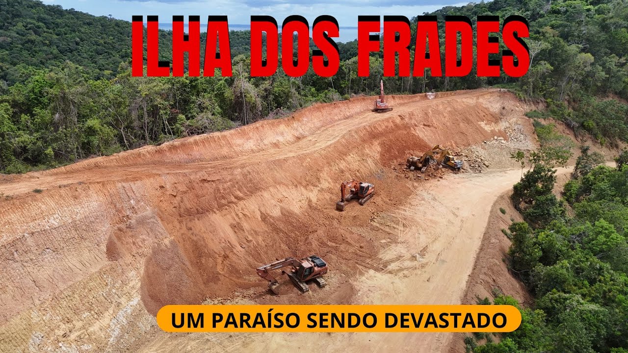 ILHA DOS FRADES – CRIME AMBIENTAL COM APROVAÇÃO DAS AUTORIDADES