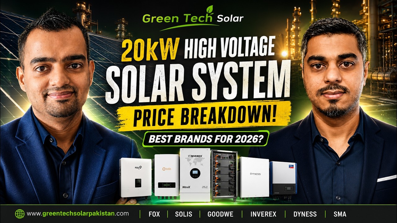 20kW High Voltage Solar System! Price Breakdown! Which Brands are best options in 2026?