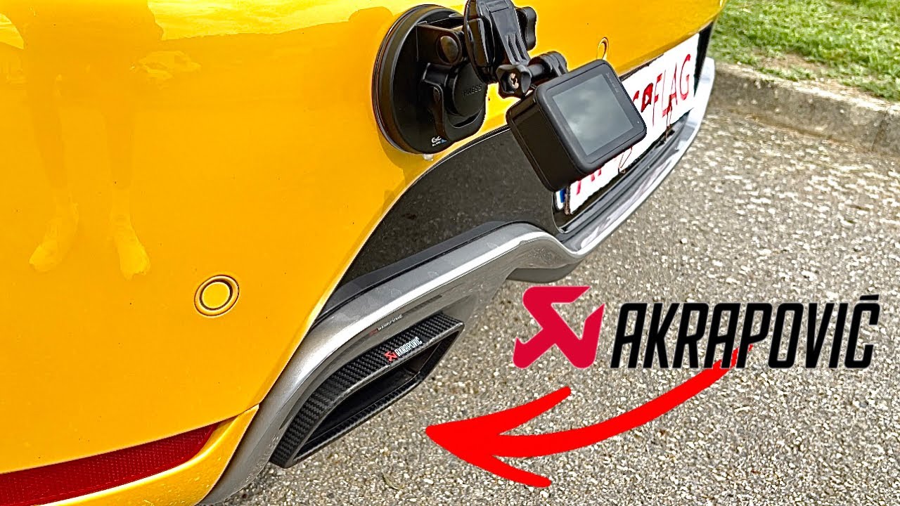 AKRAPOVIC :TEST/AVIS CLIO 4 RS