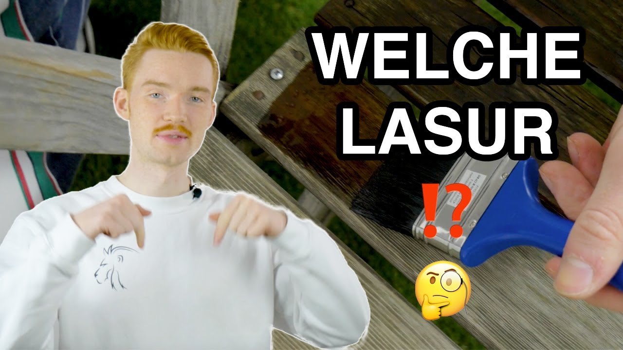 Welche Holzlasur für Innen und Außen?! - Schnelle, günstige & einfache Anleitung für Holzschutz 💪🏻