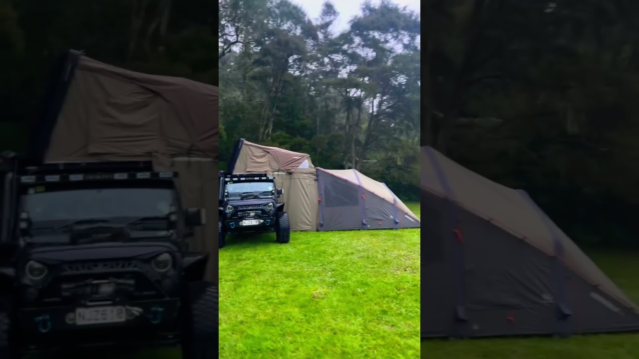 Jeep Wrangler new Camping Setup 😮&zwj;💨😮&zwj;💨 #jeep #camping #youtubeshorts #shorts #nz