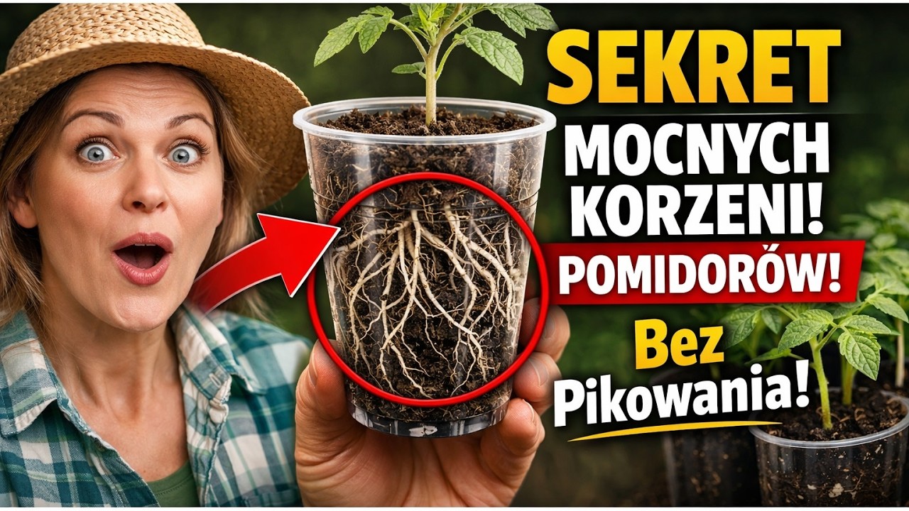 SEKRET Potężnych Korzeni Pomidorów! 🍅 Siej tak, a ominiesz pikowanie.