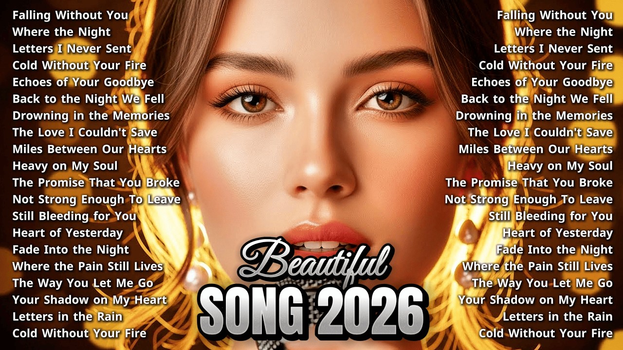 Beautiful Love Songs 2026 💖 | Easy-Listening Romantic Ballads & Emotional Playlist
