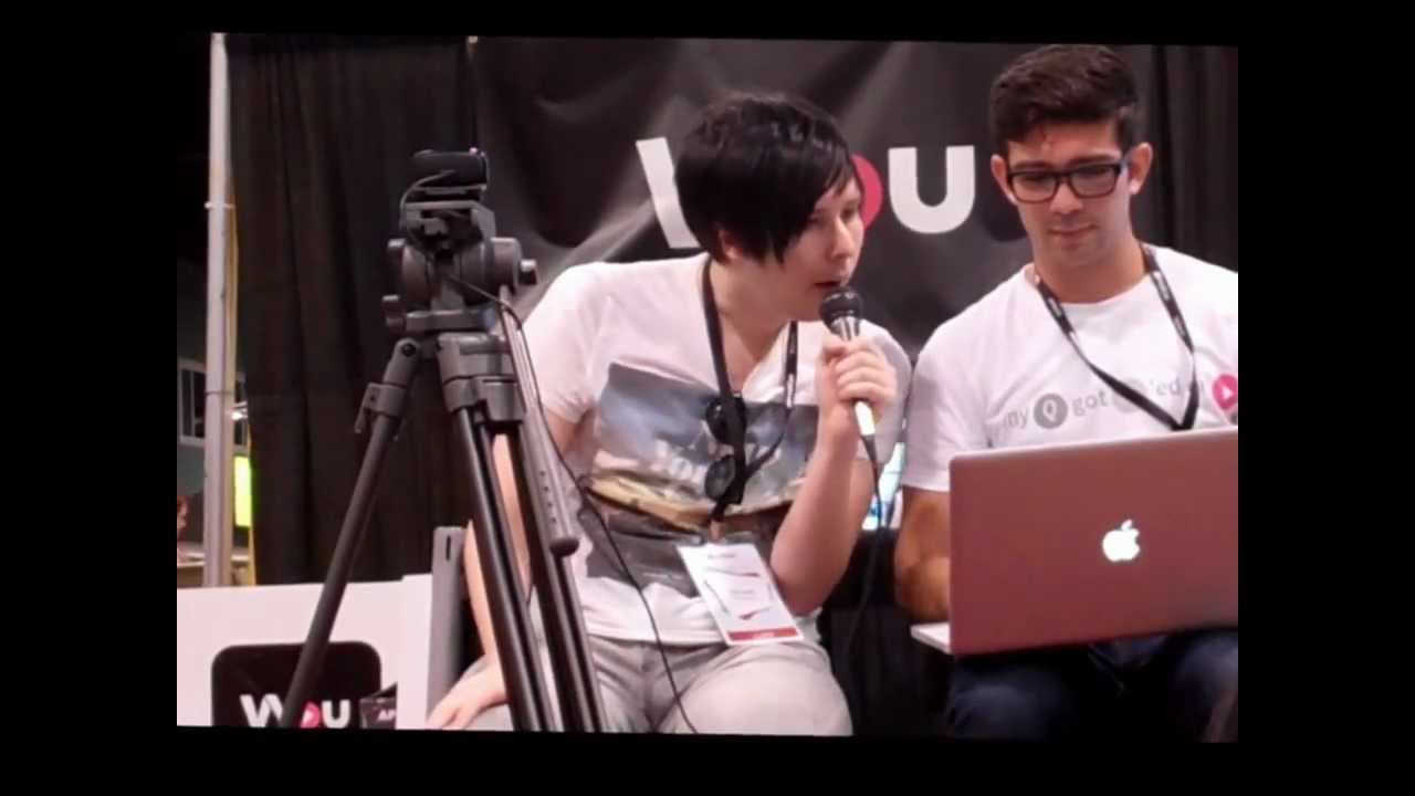AmazingPhil VYou Interview | VidCon 2012