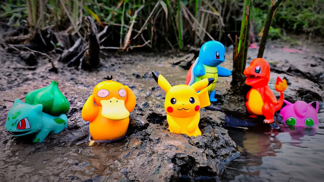 Pokemon Action Figure : Pikachu | Charizard | Squirtle | Charmander | Jigglyuff |Bulbasaur|Blastoise
