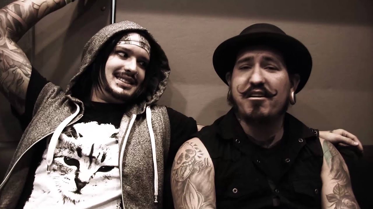 Escape the Fate on Maintaining Manly Mustaches