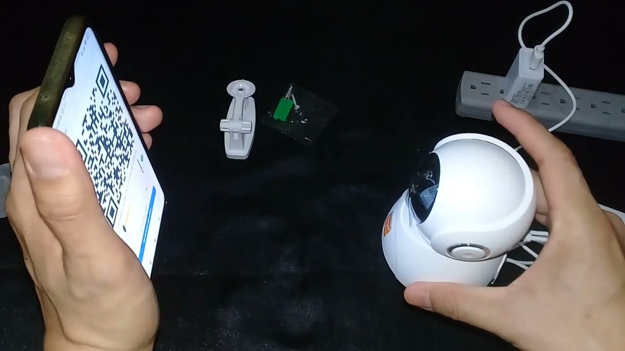 Configuración de la cámara inteligente wifi y ethernet para interiores C20A de 3.0Mpx Tuya Smart