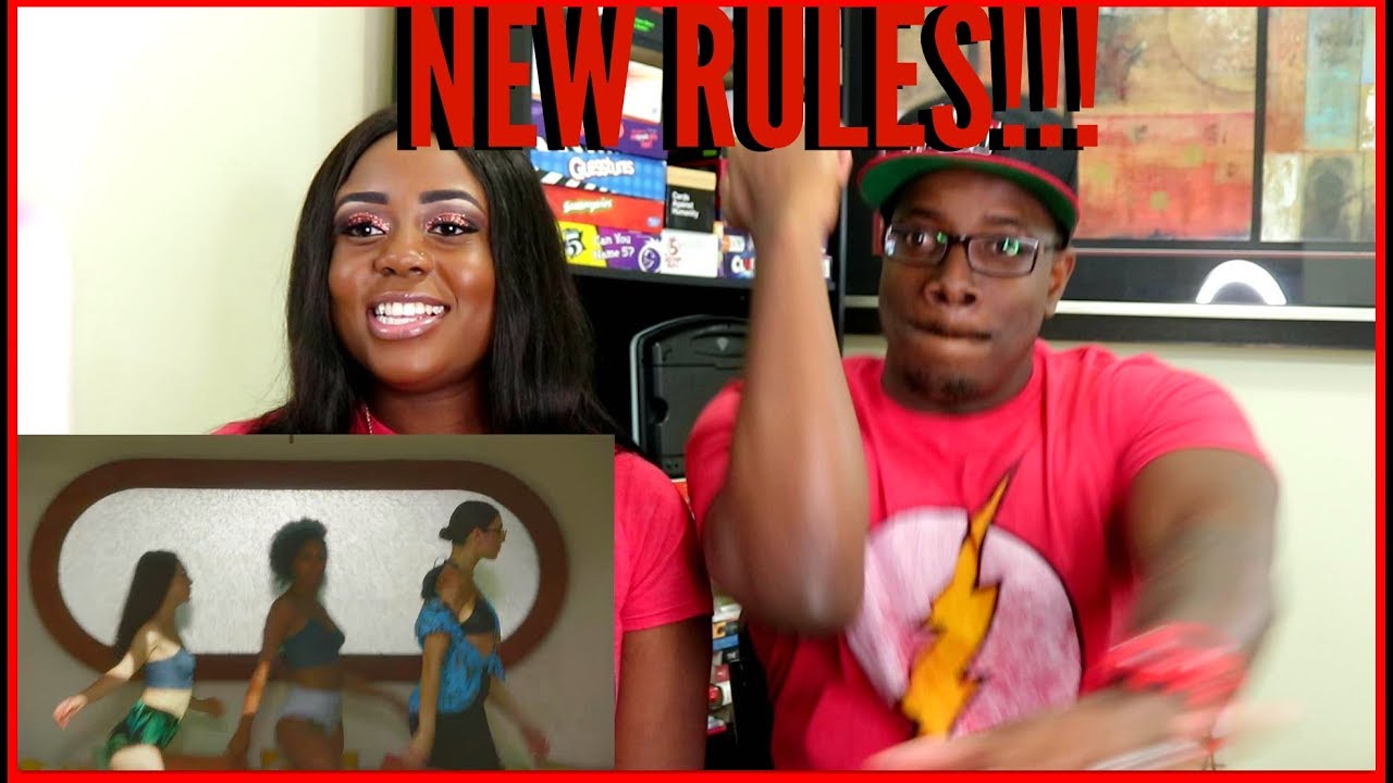 Dua Lipa - New Rules REACTION | COUPLE REACTS