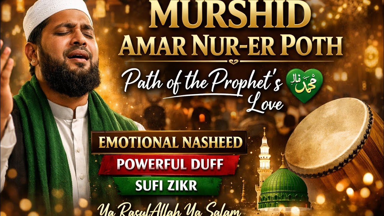 Murshid Amar Nur-er Poth | Bangla Islamic Nasheed 2026