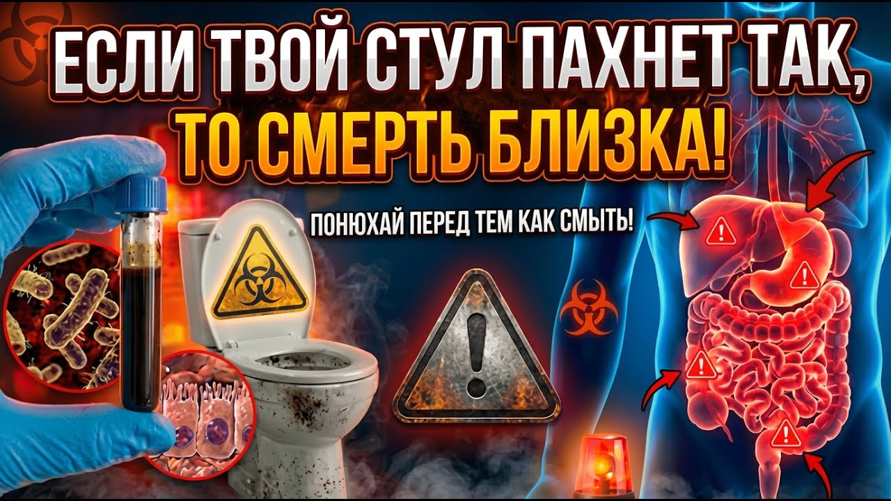 Эти 5 запахов стула означают смерть! (Предупреждение, которое дает ваш туалет)