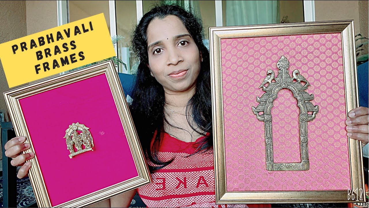 Prabhavali wall hanging | Temple design frames|DIY craft| Prabhavali Making tutorial|telugu vlogs