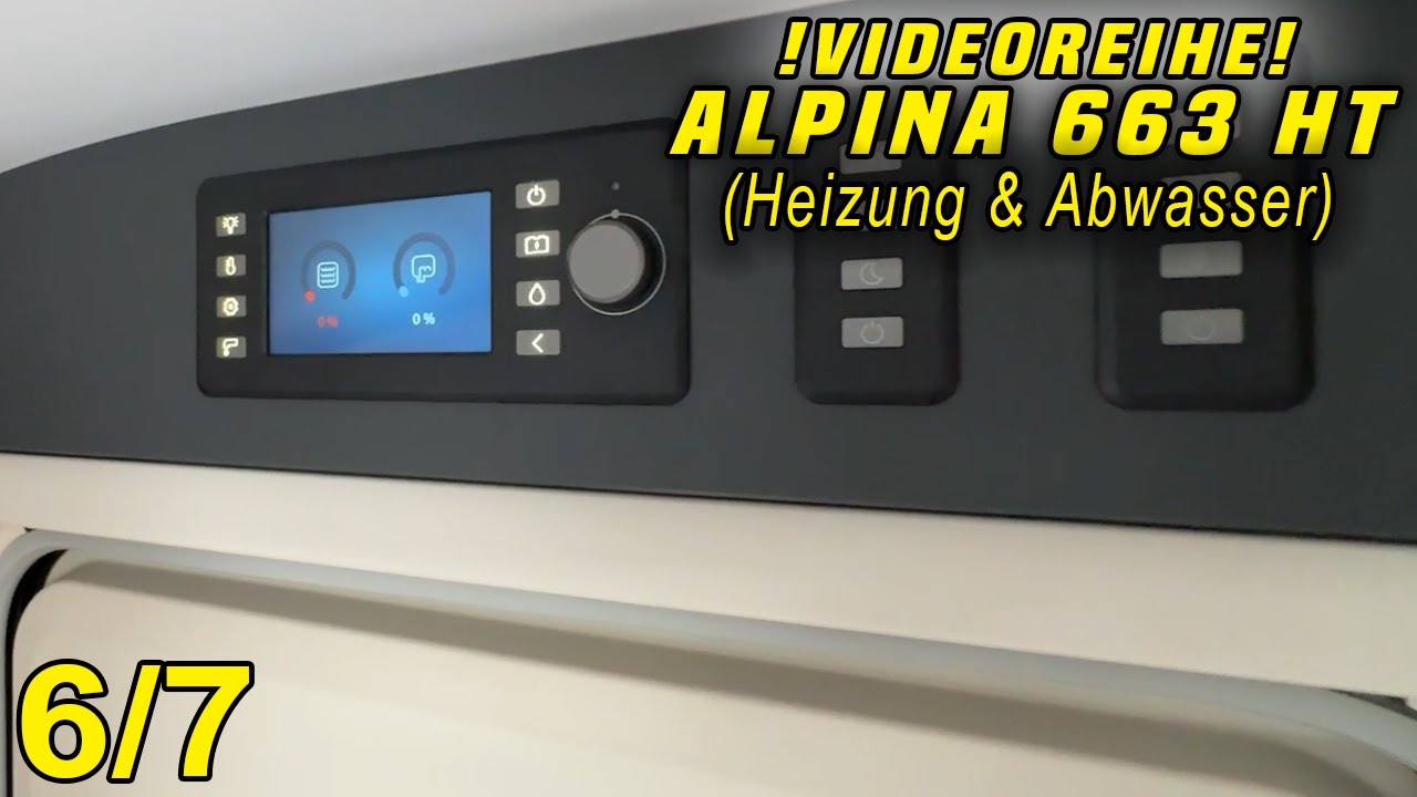 Der Alpina 663HT - Heizung & Abwasser | 6/7
