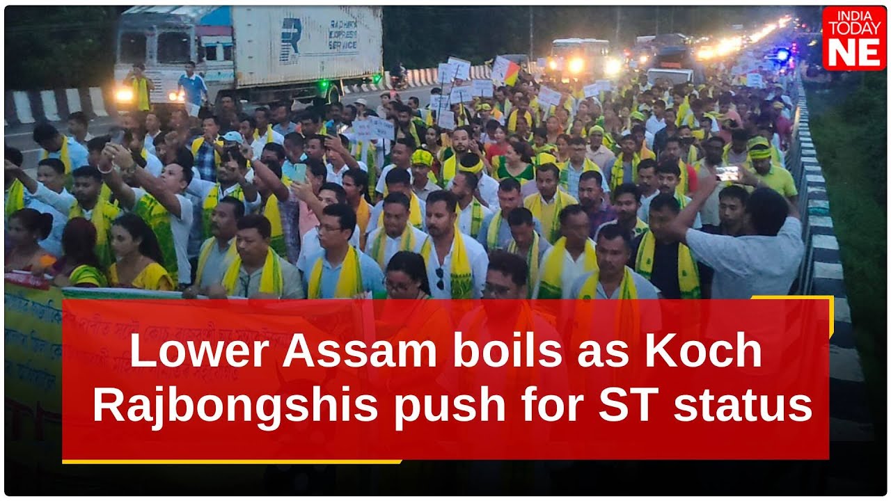 After Upper Assam, Lower Assam boils as Koch Rajbongshis push for ST status